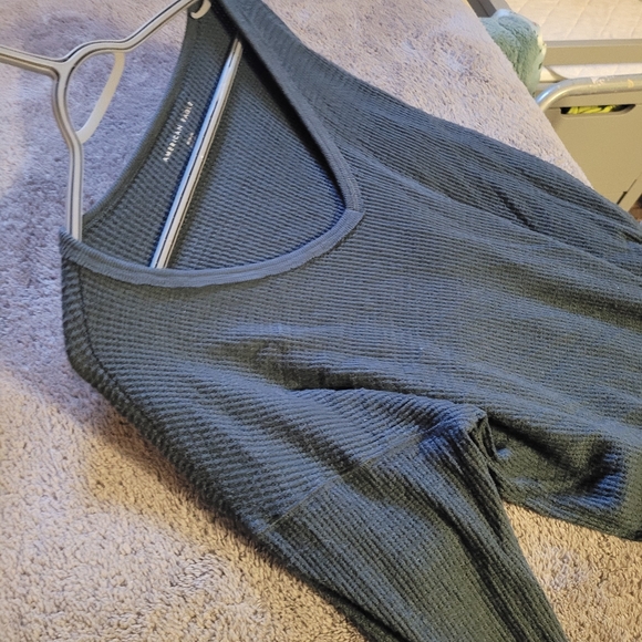 American Eagle Soft Blue Longsleeve - Picture 16 of 16